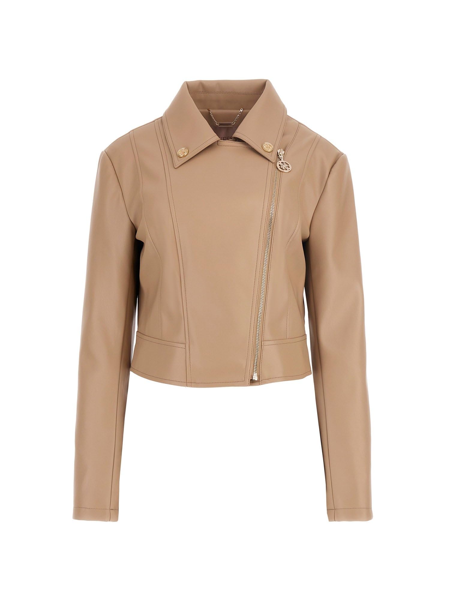GUESS Women's Clemence Faux Leather Jacket