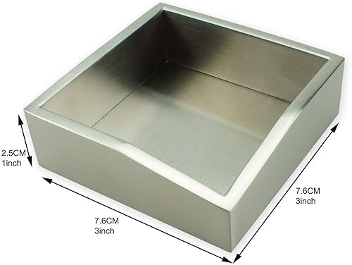 Miniatura 5 de Soporte de clip de papel de arte moderno, St211 de acero inoxidable con acabado satinado, patente que solicita pasador de seguridad, clip de