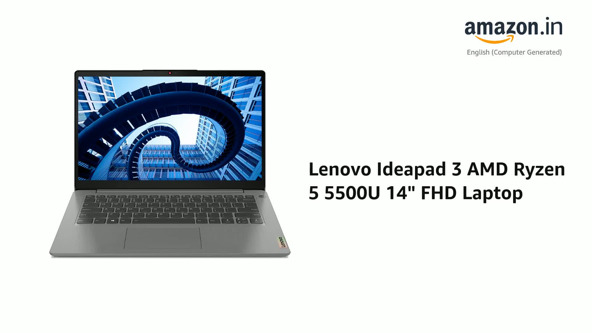 Lenovo Ideapad 3 AMD Ryzen 5 5500U 14