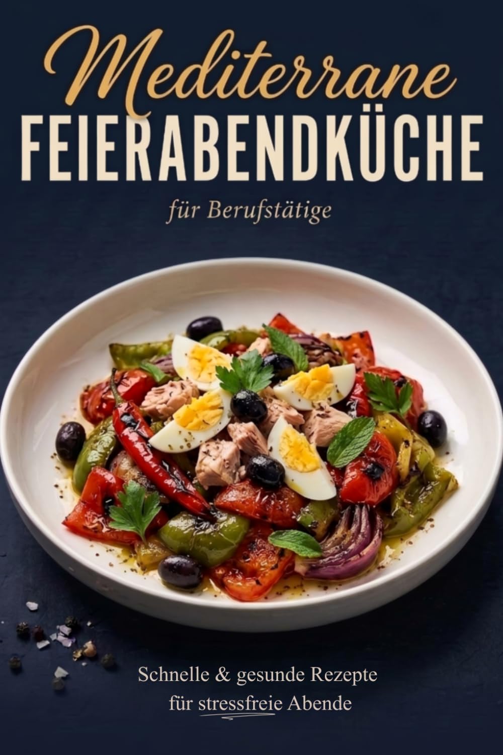 Mediterrane Feierabendküche für Berufstätige: schnelle & gesunde Rezepte für stressfreie Abende, ganz ohne stundenlang in der Küche zu stehen - inkl. Nährwertangaben & Farbfotos