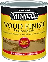 Vista 14 de Minwax Wood Finish 227644444, Tinte negro verdadero, media pinta