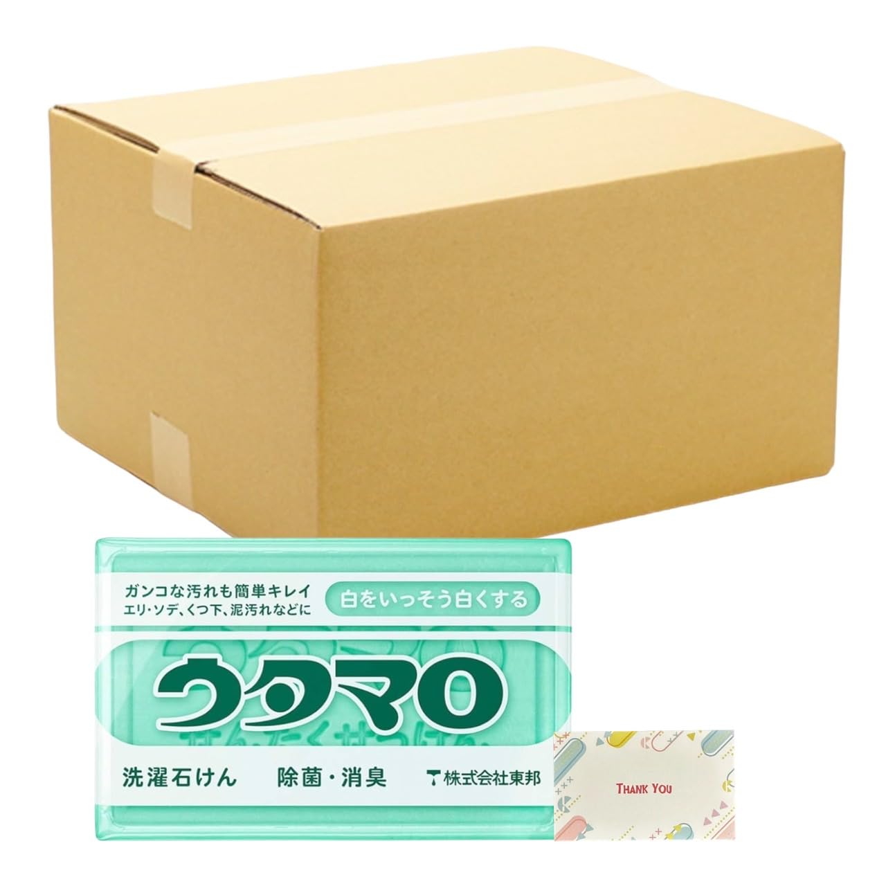 Amazon | 東邦 ウタマロ 洗濯用 石けん 133g 24個セット + Kunutonn