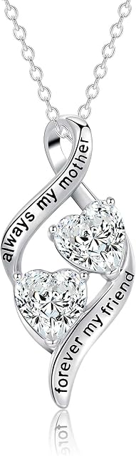 ITESSY Mothers Day Gifts for Mum/Sister/Daughter/Nana/Wife Necklace from Daughter & Son, Sterling Silver Necklaces Jewellery Gifts for Mum | Mother's Day Gifts Birthday Gifts | Christmas Gifts