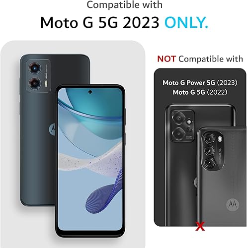 Miniatura 2 de TUDIA MergeGrip - Funda protectora diseñada para Motorola Moto G 5G 2023 XT-2313  prueba de caídas de grado militar a prueba de golpes, delgada, de