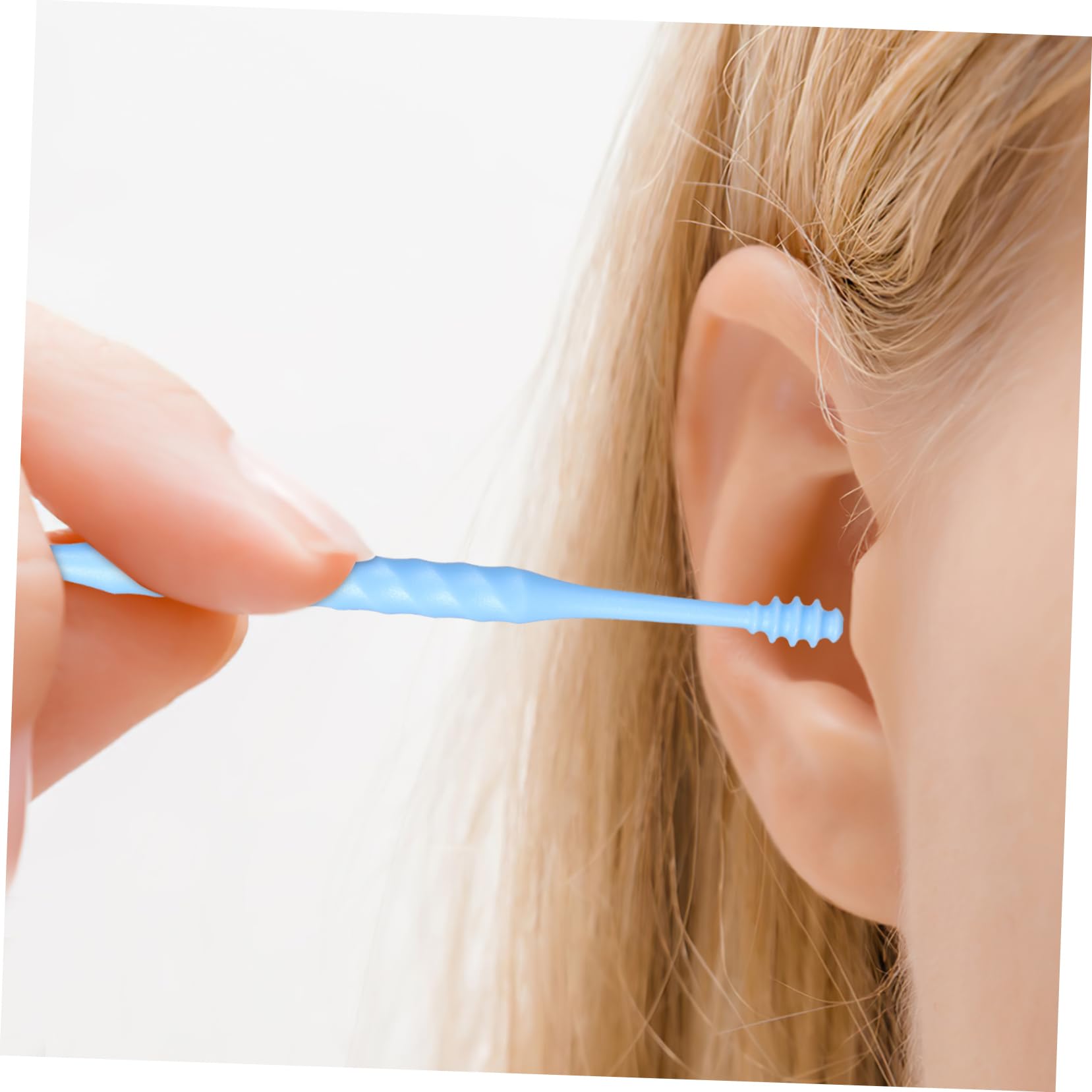 Healeved 100piezas Herramientas De Limpieza De Oídos Cucharas Para Cerumen Vibrantes Limpieza y Portátil Diseño Seguro y Cómodo Para Uso Familiar