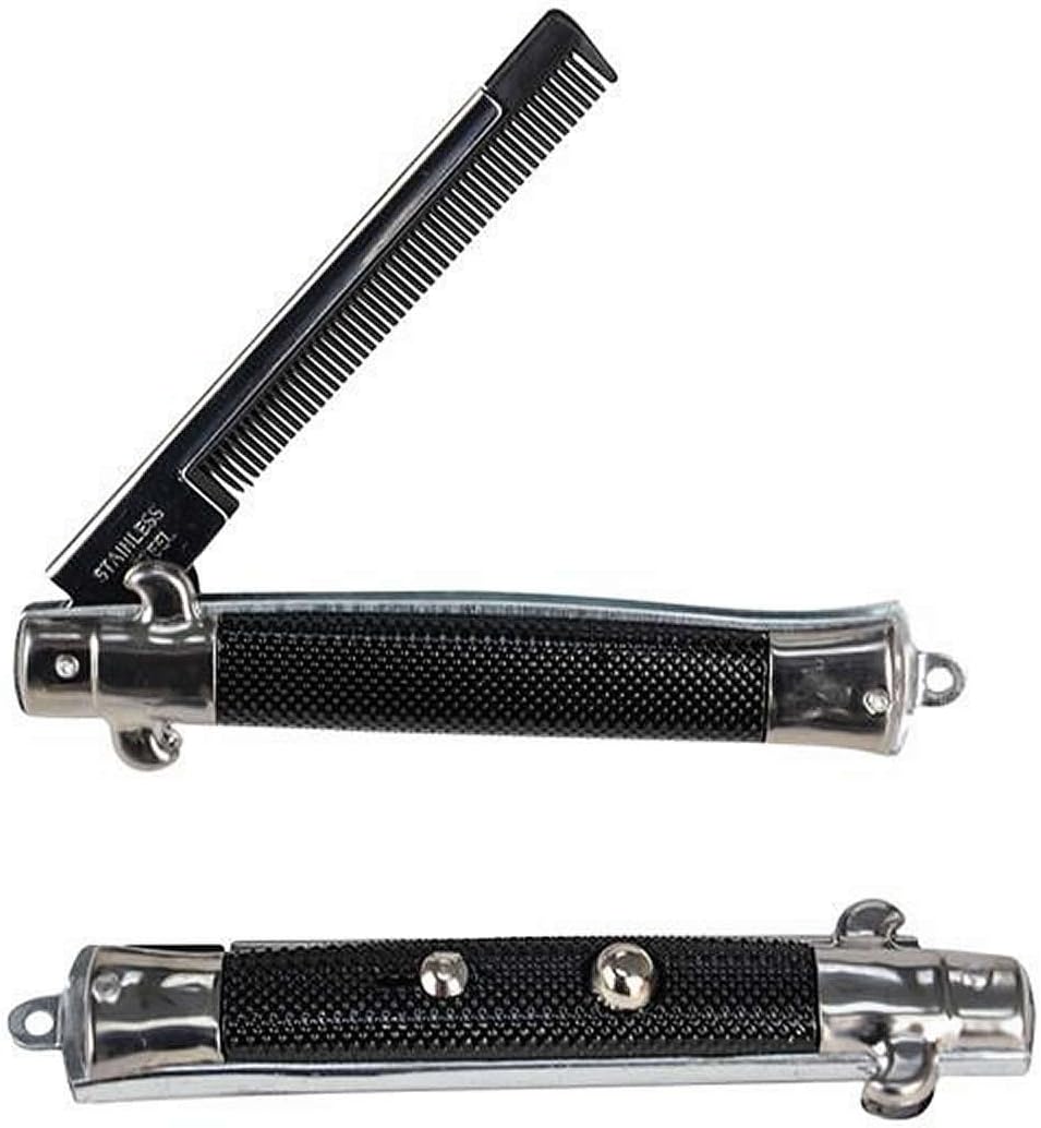 Forum Novelties 9' Stainless Steel Switchblade Comb