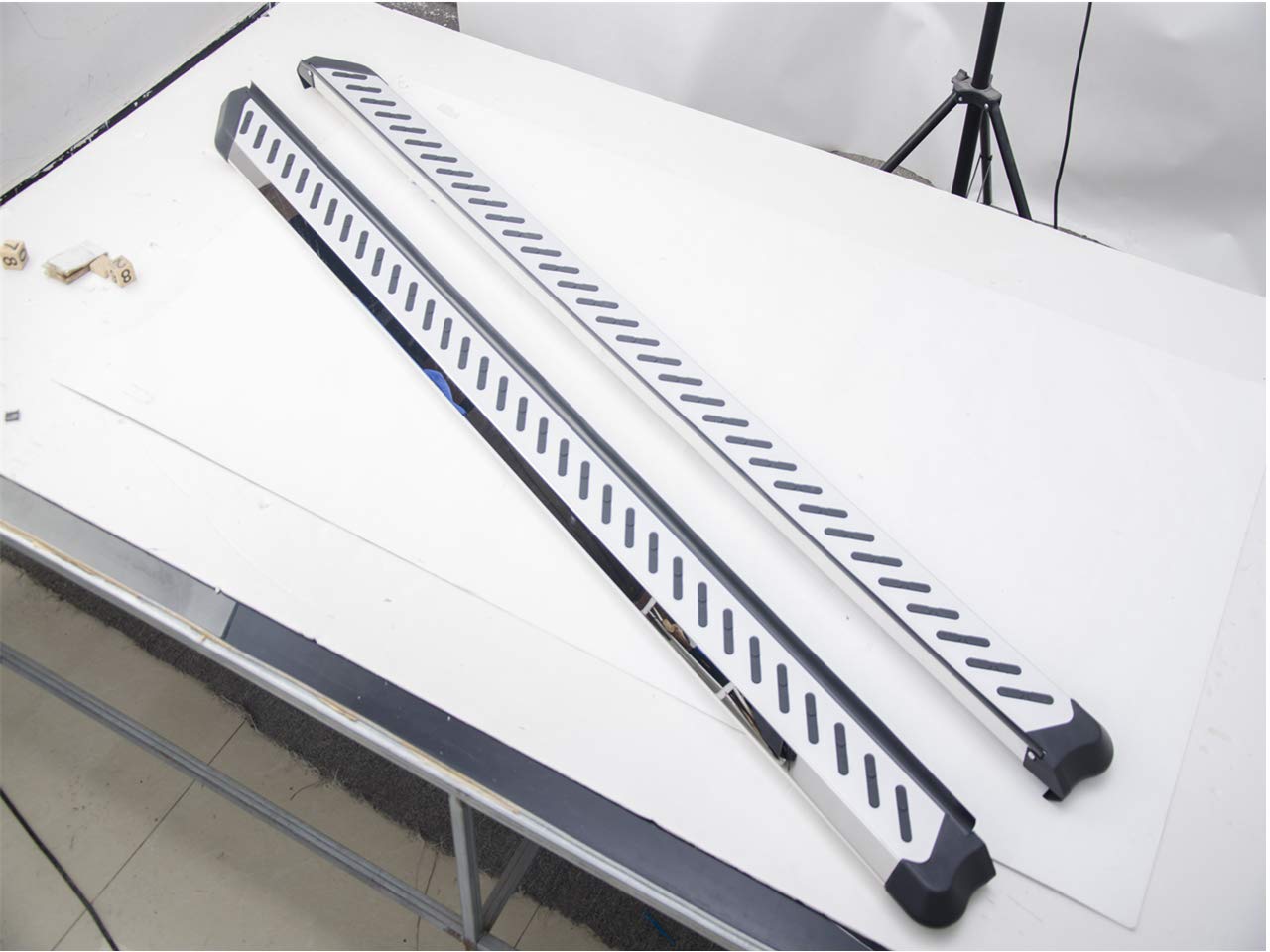 Repose-pieds Pour Range Rover Evoque 2012-2019 - Pédales Sport En Acier Inox, Design Argenté