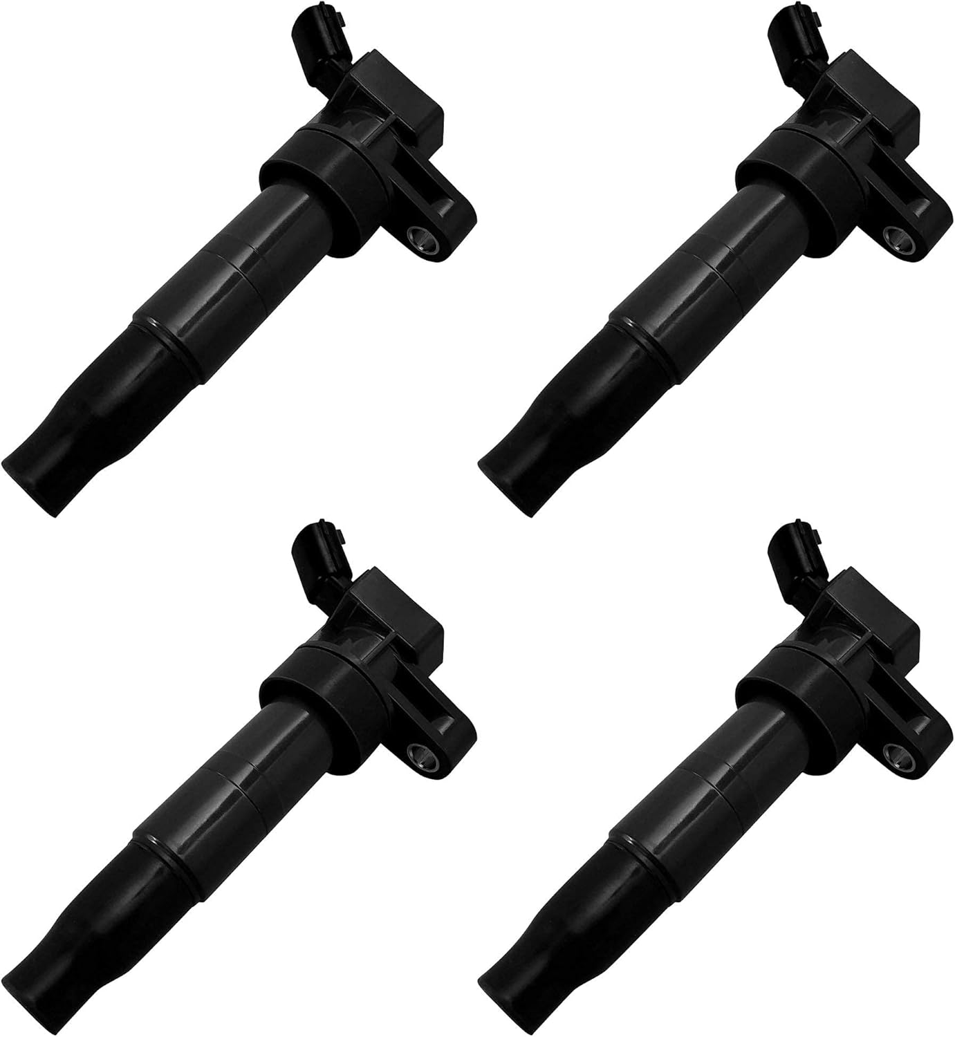 BOXI 4pcs Ignition Coils Fit for Kia Rondo 2011-2012/Optima 2009-15/Borrego 09-11/Sorento Sportage 11-15/Forte 10-13 / for Hyundai Equus 11-16/Sonata 10-14/Tucson 10-15/Genesis/Santa Fe | 27300-3F100