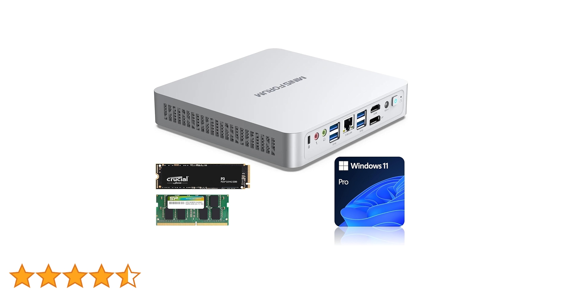 Amazon.co.jp: ミニPC (MINISFORUM-TH80) 第11世代 Intel Core