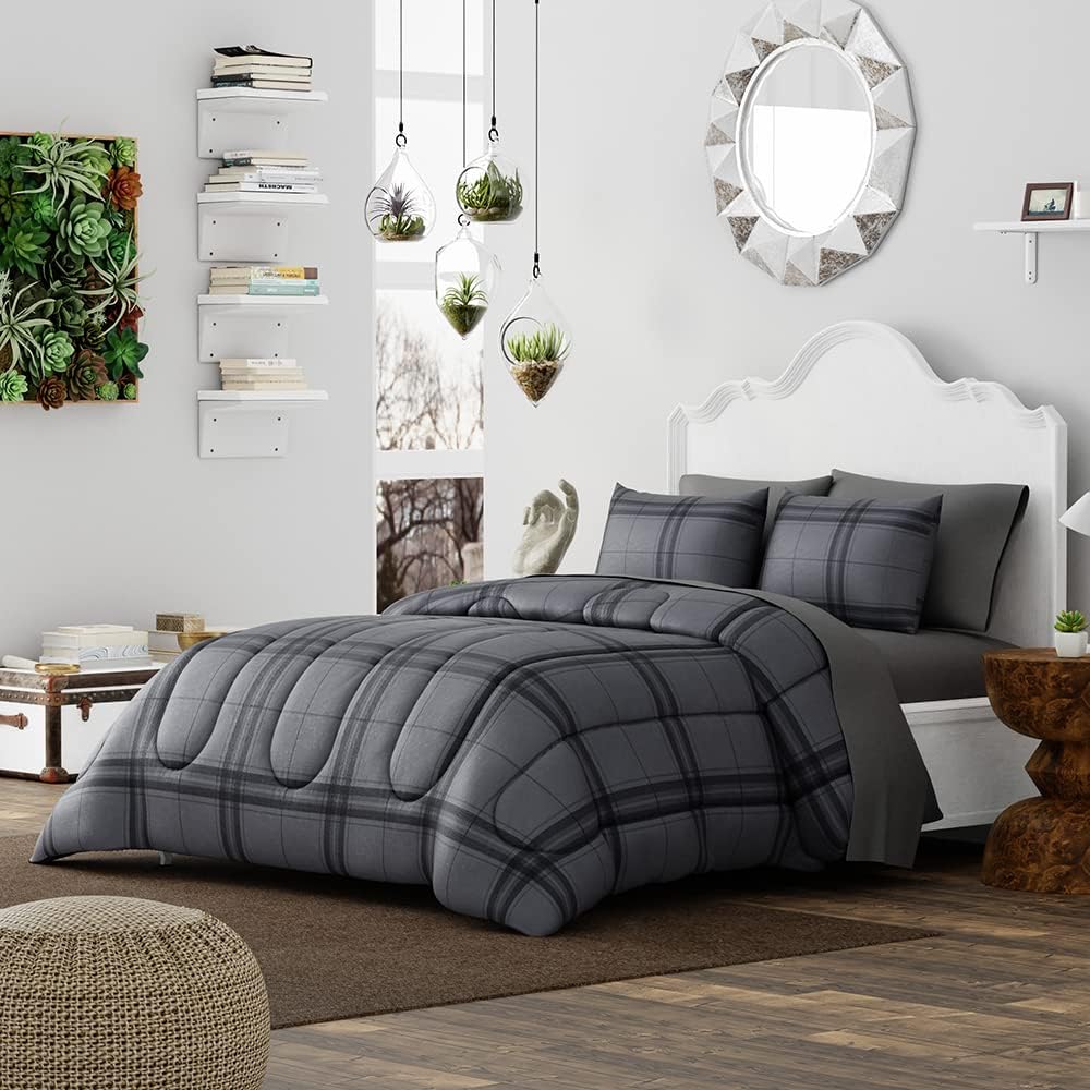 11/mo Finance DAWN OCM 7Piece BedinaBag Comforter Set King