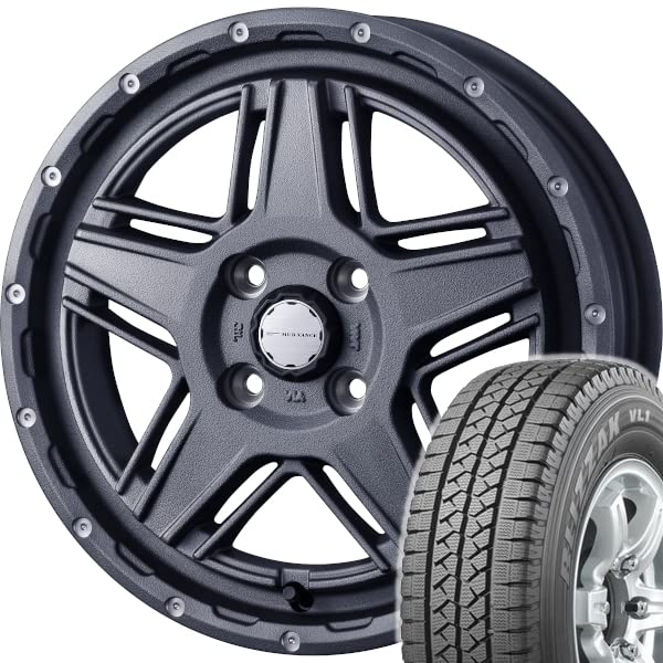 2022年製純正ハイゼットカーゴ145 80R12 夏タイヤホイール4本セット