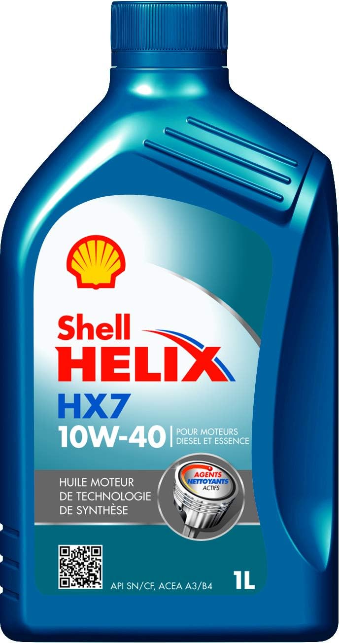 Shell Helix Diesel & Petrol HX7 10W-40 Engine Oil SHE-091 1L