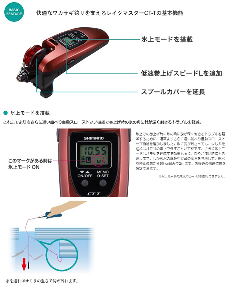 Amazon | シマノ(SHIMANO) ワカサギ用リール 20 レイクマスター CT-T