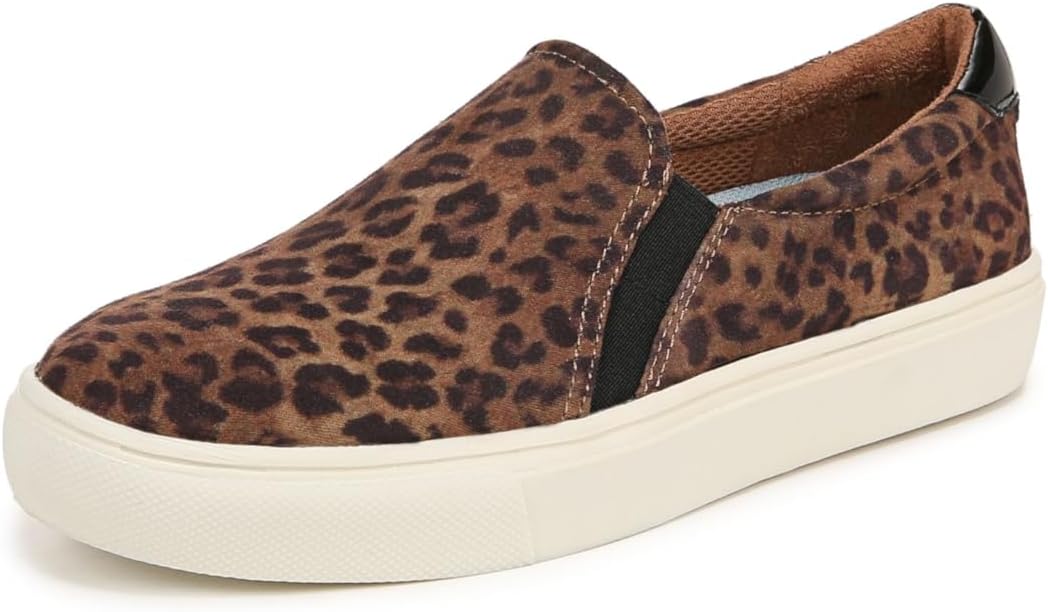 Dr. Scholl's Shoes Womens Nova Sneaker Leopard Brown Micro 8 M - Image 2