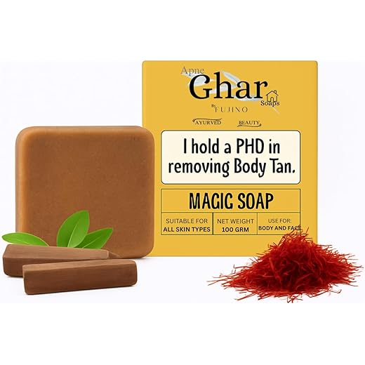 Fujino Sandalwood Saffron Magic Soap - 100g