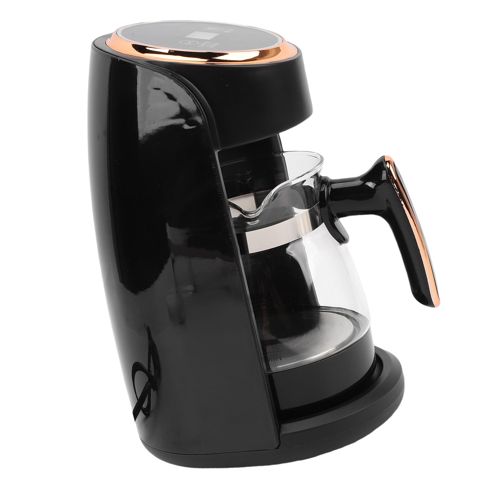Macchinetta per Caffè Turco 600W, Macchina da Caffè Automatica | Auto Shutoff Coffee Maker with Digital Display, for Home, Office, Travel, Milk Warming, Easy Clean