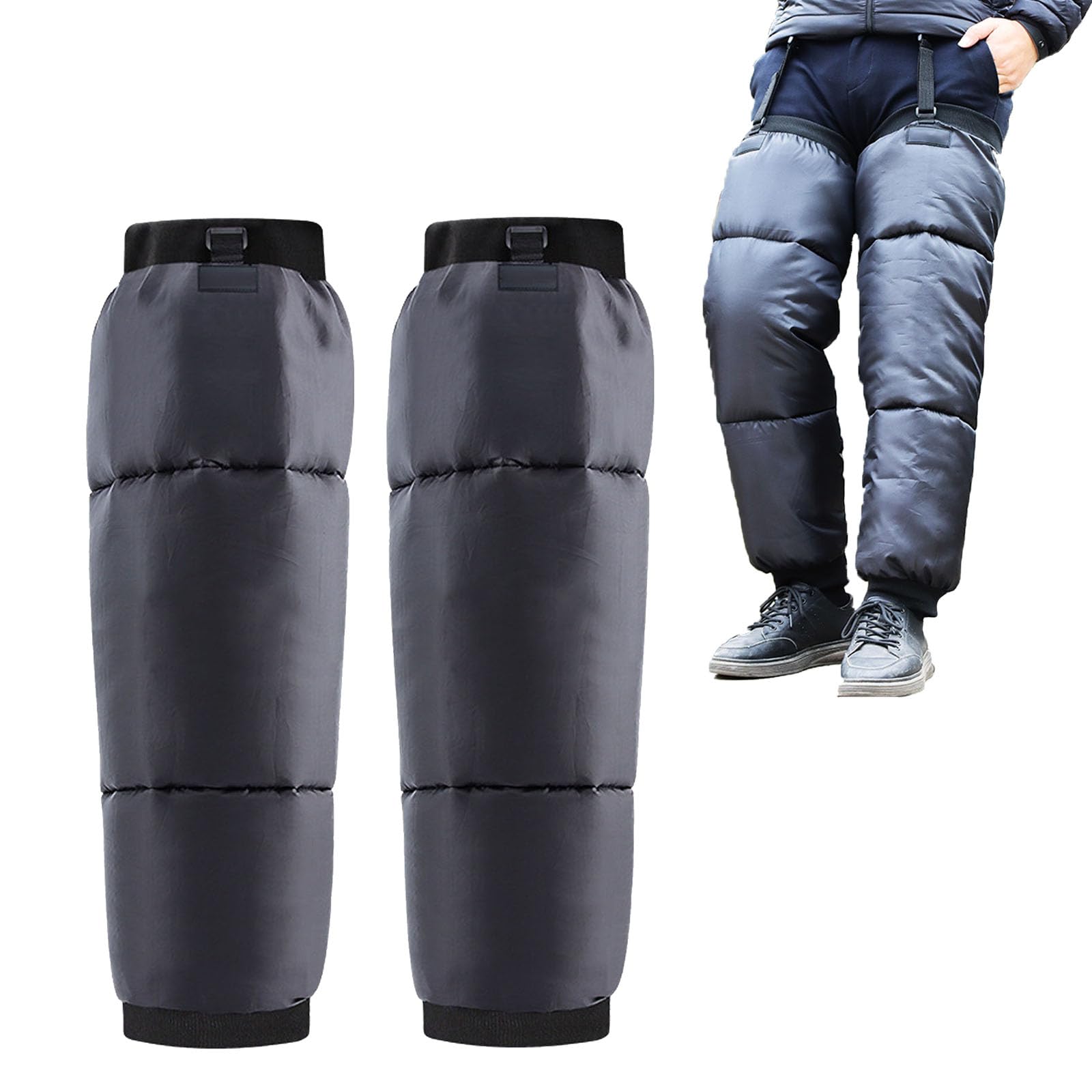 Ginocchiere per moto, For Corsa Pattinaggio Ciclismo Camminata 1 paio 50cm(6.125)