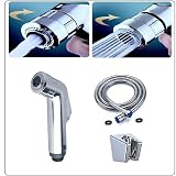 Doccia wc set per l'igiena intima - Kit Doccetta wc per bidet e toilette - Doppio...