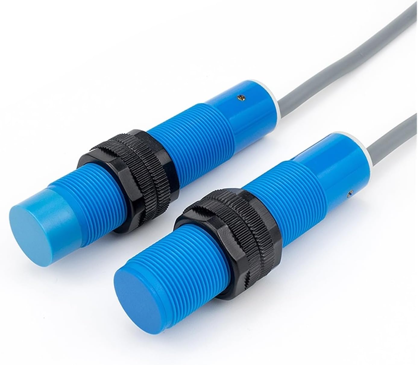 Waterproof Level Detection for All Conductive Objects M18 Threaded Plastic capacitive Proximity Sensor(M18-non Flush- NPN NO-8MM)