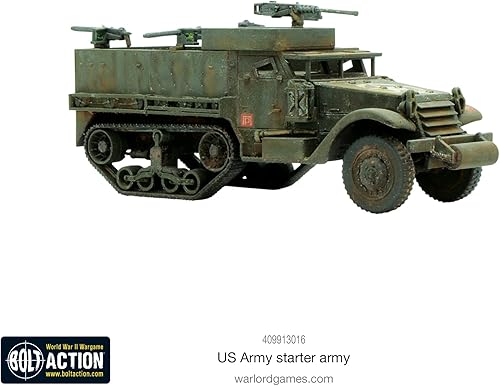 Miniatura 5 de WarLord Bolt Action US Army Starter Army 1:56 WWII - Kit de modelo de plástico de guerra militar, pequeño