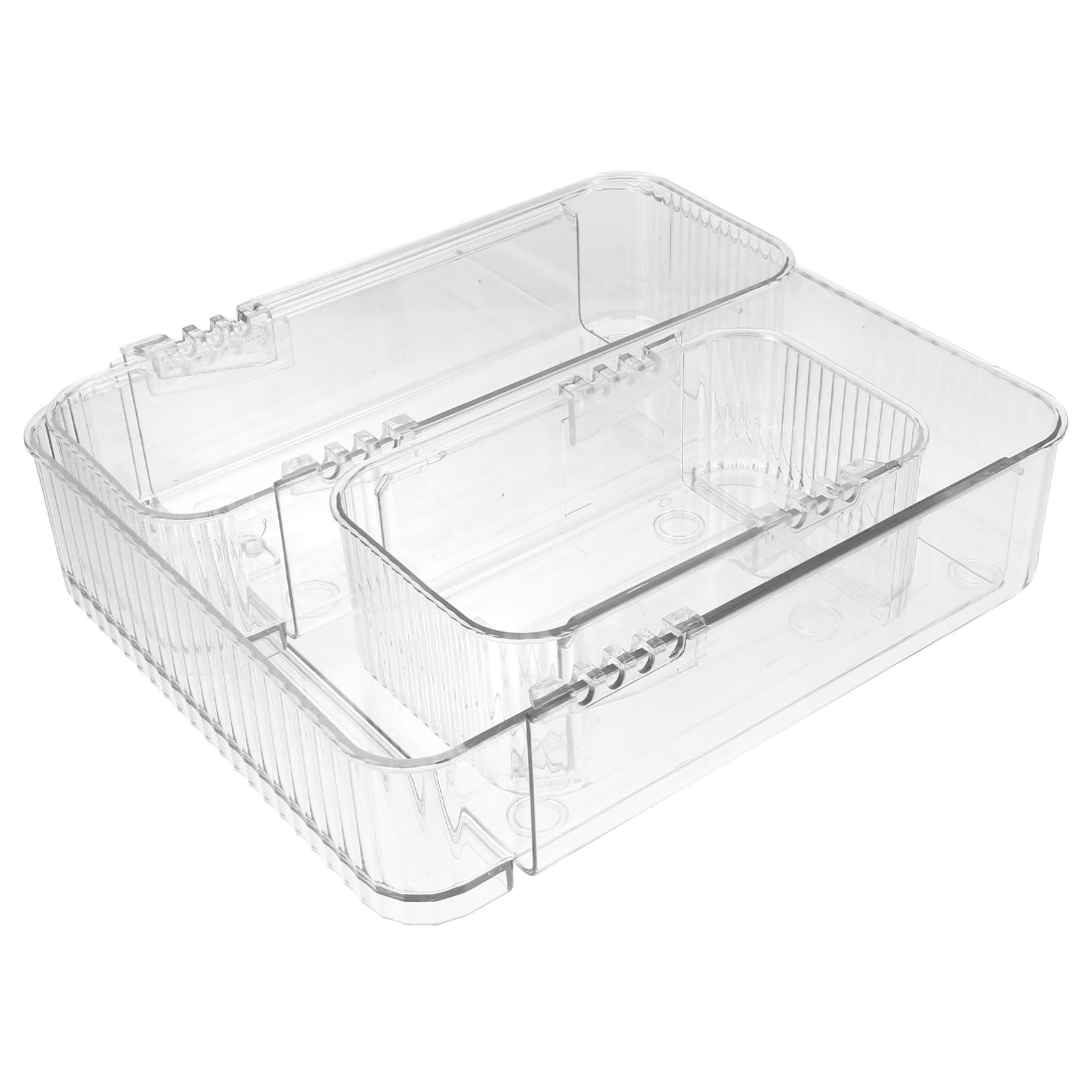 Garneck Set 3 Organizer per Cassetti Estensibili Pet Scomparti