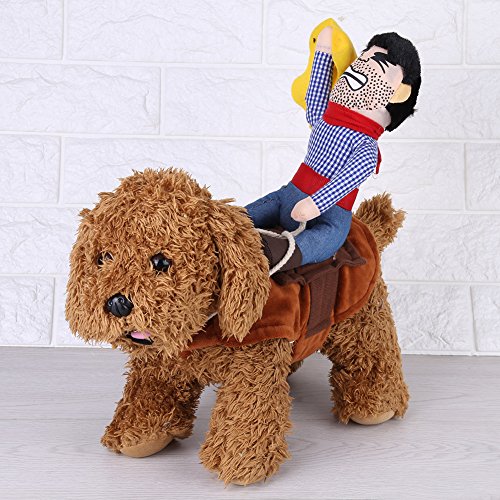Disfraz de Vaquero para Perro Talla L miniatura 4