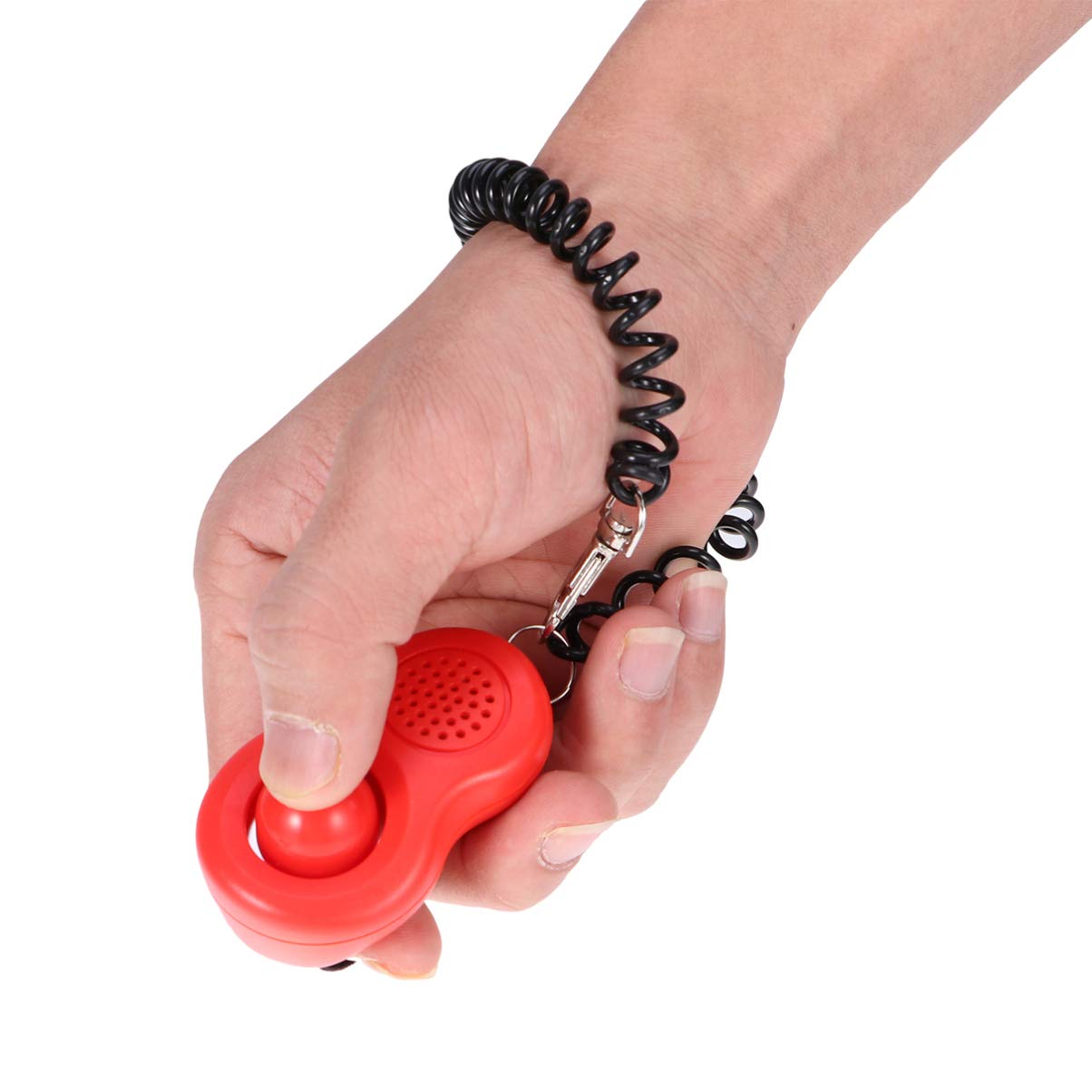 POPETPOP 12pièces Clicker Entraînement pour Animaux De Compagnie Ensemble Professionnel avec Dragonne Élastique pour Chiens Et Design Ergonomique pour Entraînement