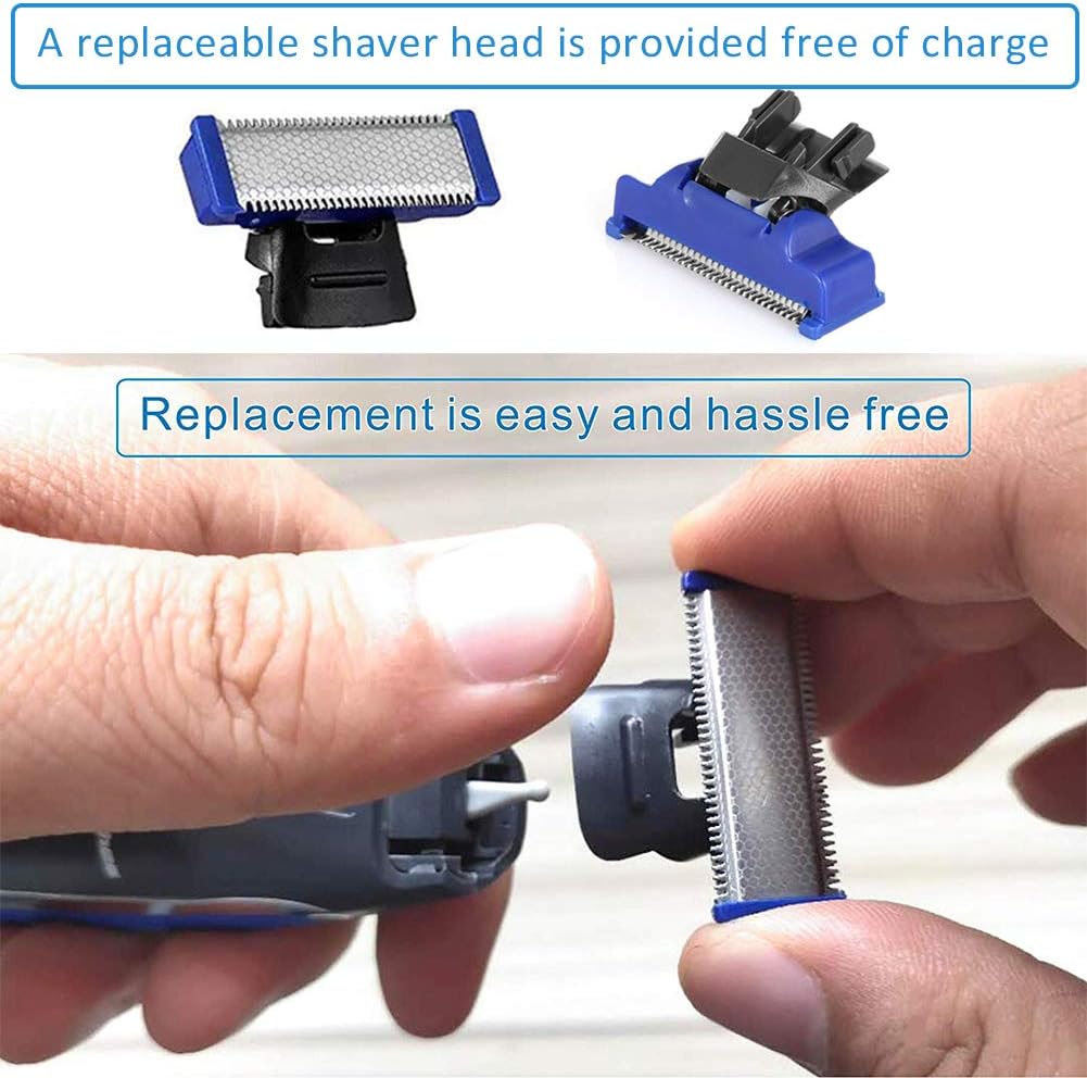 Shaver Head Shaver Comb for Solo Electric Shaver Trimmer Replacement Blades Replacement Tooth Combs 3 PCS with Brush