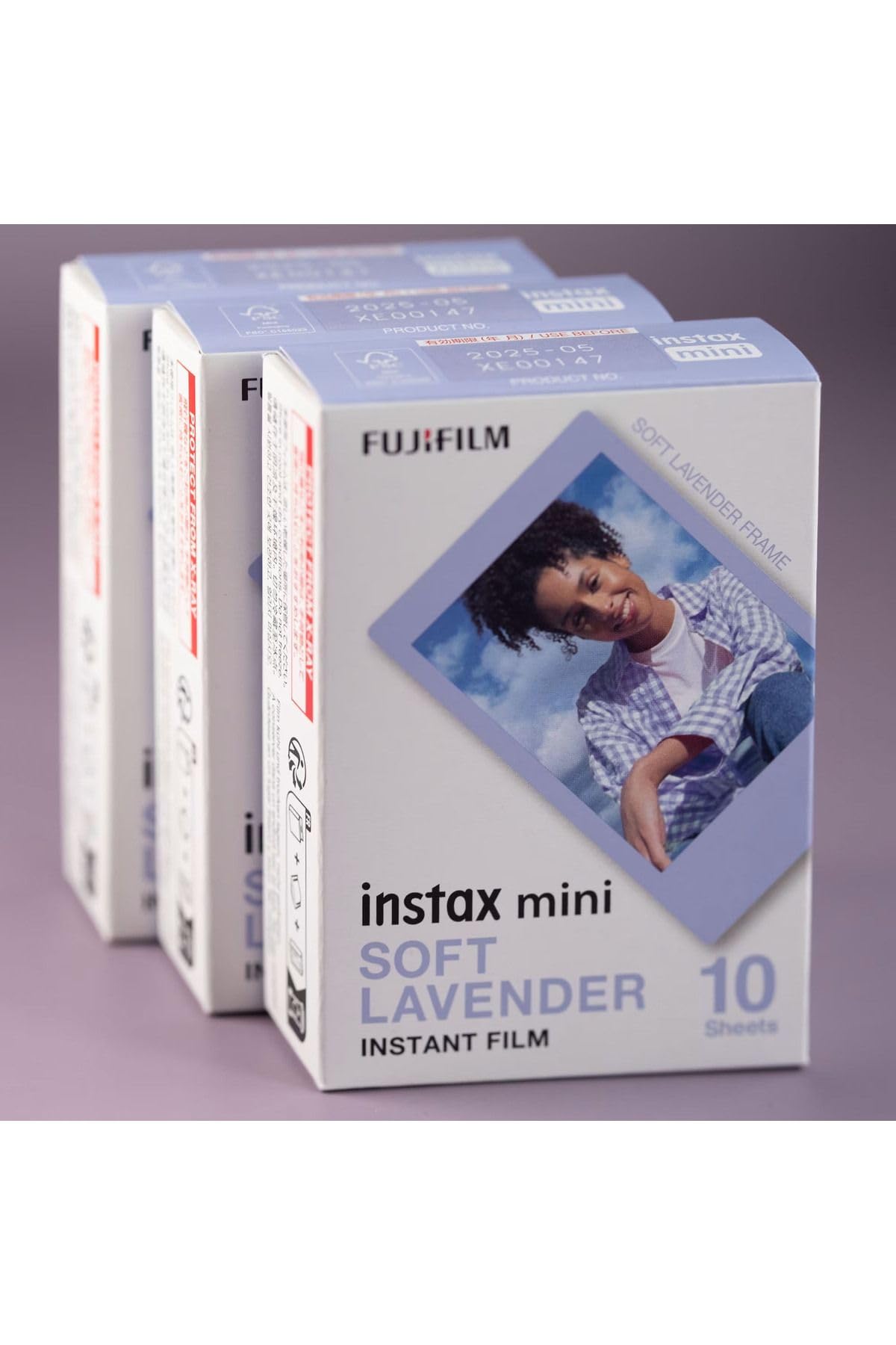 Instax Mini Soft Levander 10 Filme