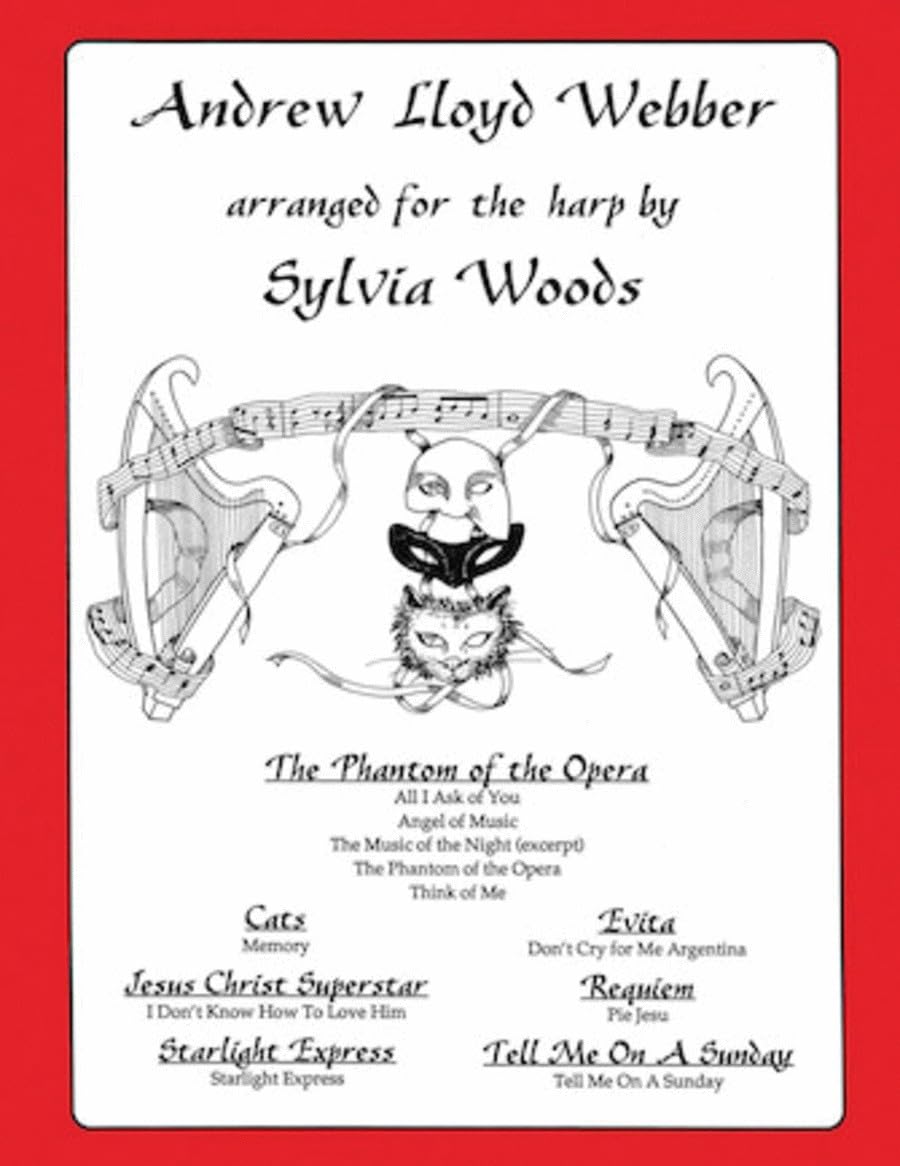 Andrew Lloyd Webber. Harp Solo.: Arranged for the Harp