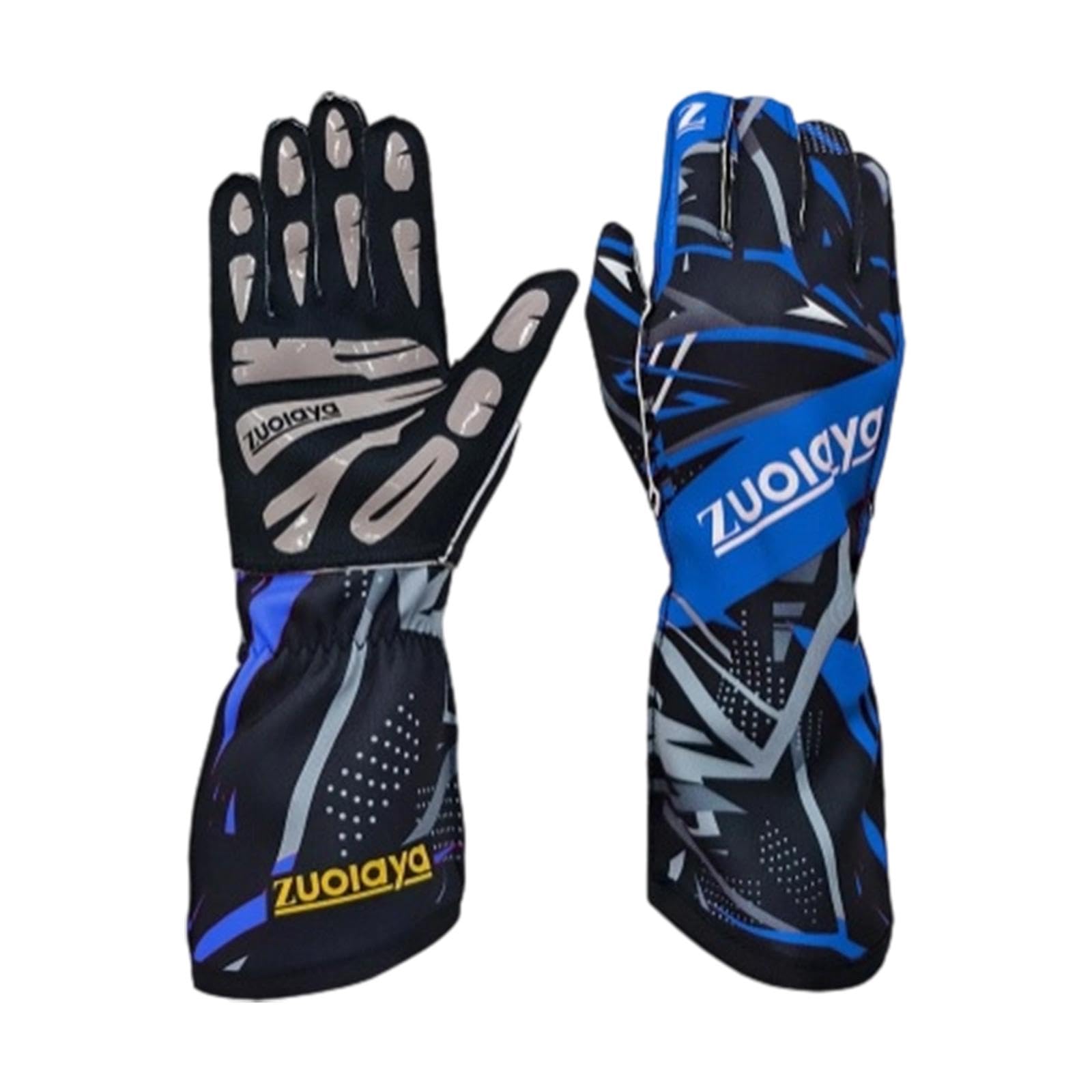 bnf® Karting Gloves Comfort Long for Games Driving Steering Wheel Controller Blue-Sports, Fitness & Outdoors/Cricket/Cricket Gloves/Inner Gloves-picture-11