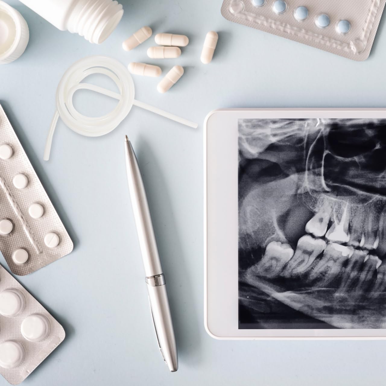 Dental Irrigators Hose Replacement Compatible with Waterpik Water Flosser Wp-100 Wp-660 Water Flossing Hose Tubing for Precise Tooth Cleaning and Easy Installation