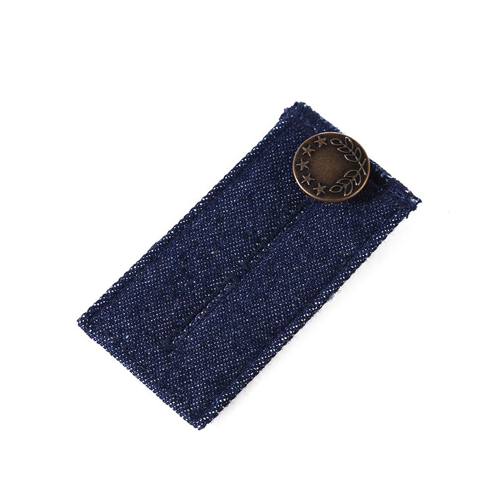 Dockomo Denim Waist Extender Button, Extender Button for Jeans and Skirt Comfy Metal Buttons