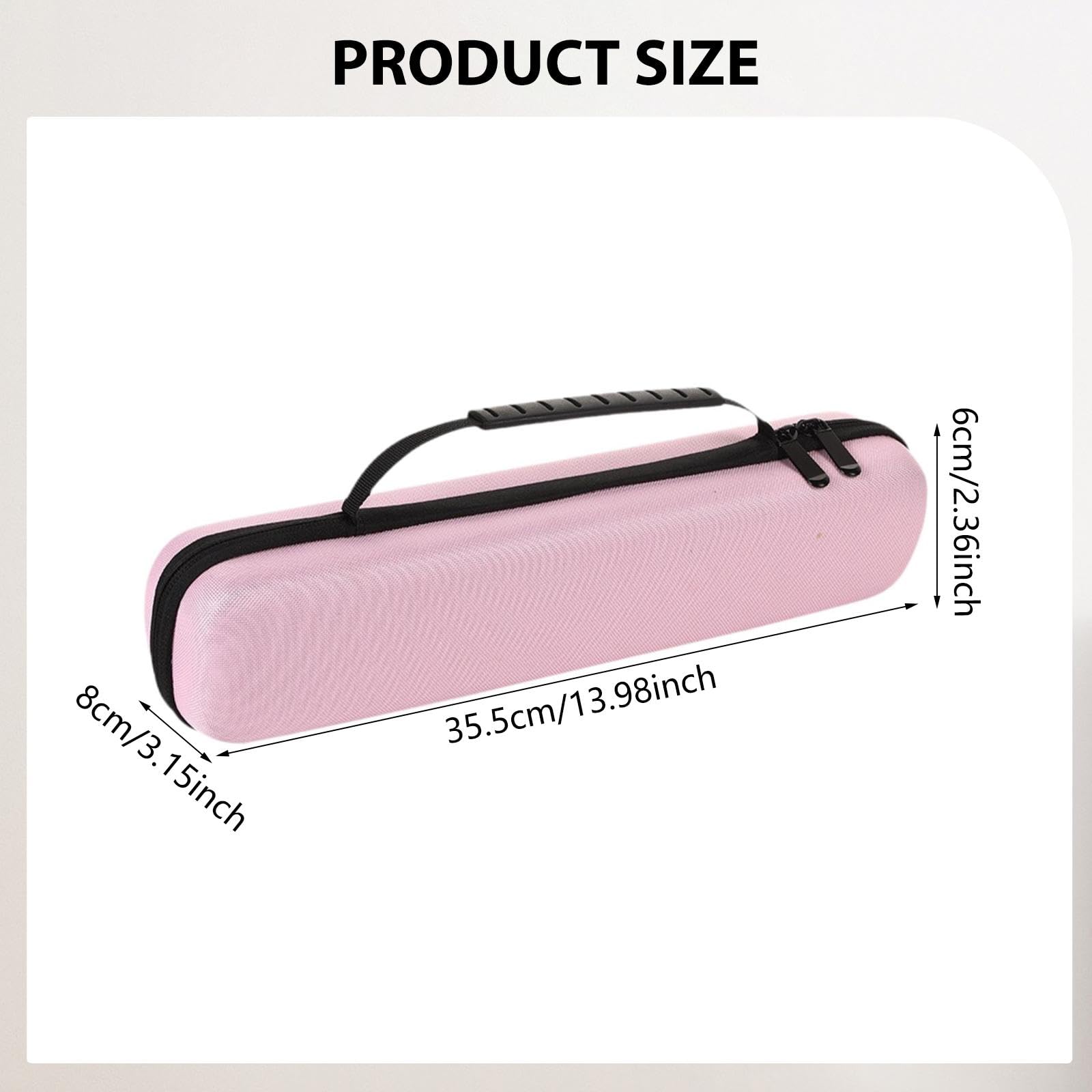 Custodia Da Viaggio, Custodia Da Viaggio per Piastra per Capelli, Accessori di Bellezza per Viaggi E Vacanze, Rosa