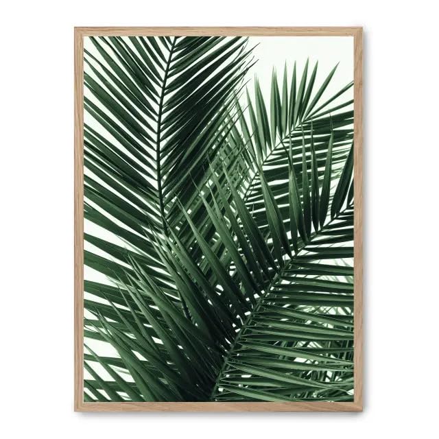 Cuadro palm leaves FASE5 grand tableau mural salon deco tropicale