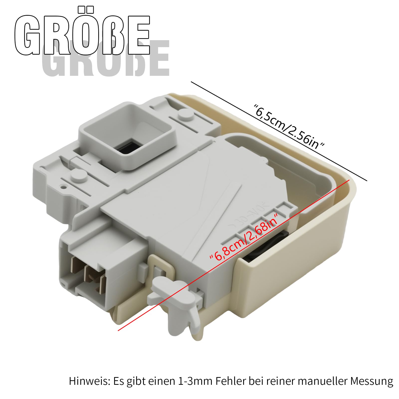 00633765 Verriegelungsrelais Türschloss Einfügen Typ, Ersatz für Bosch für Balay für Siemens für Neff, Ersetzt in 633765 00633315 633315