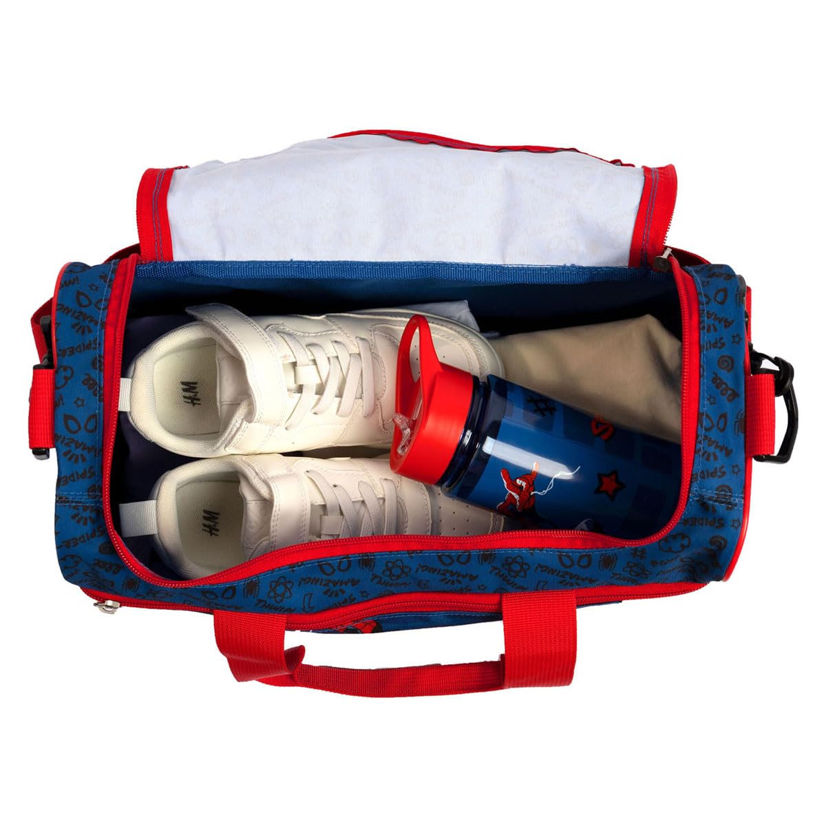 Spider-Man Borsa Sportiva Bambini 33 x 22 x 10 cm 8 Litri Blu/Rosso