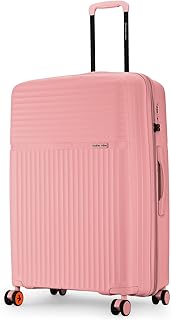 Nasher Miles Krabi Expander Hard-Sided Polypropylene Check-in Luggage 28 inch | 75cm | 8 Wheels Large Trolley Bag for Trav...