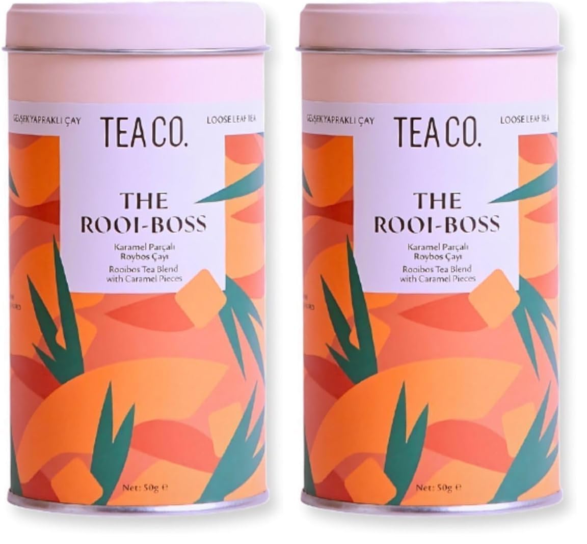 TEA CO. The Rooi Boss 50gr Teneke Kutu (2 paketi)