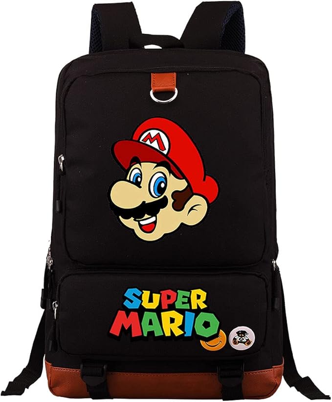 Mario backpacks, daypacks, leisure backpacks, school bags, multispacer
