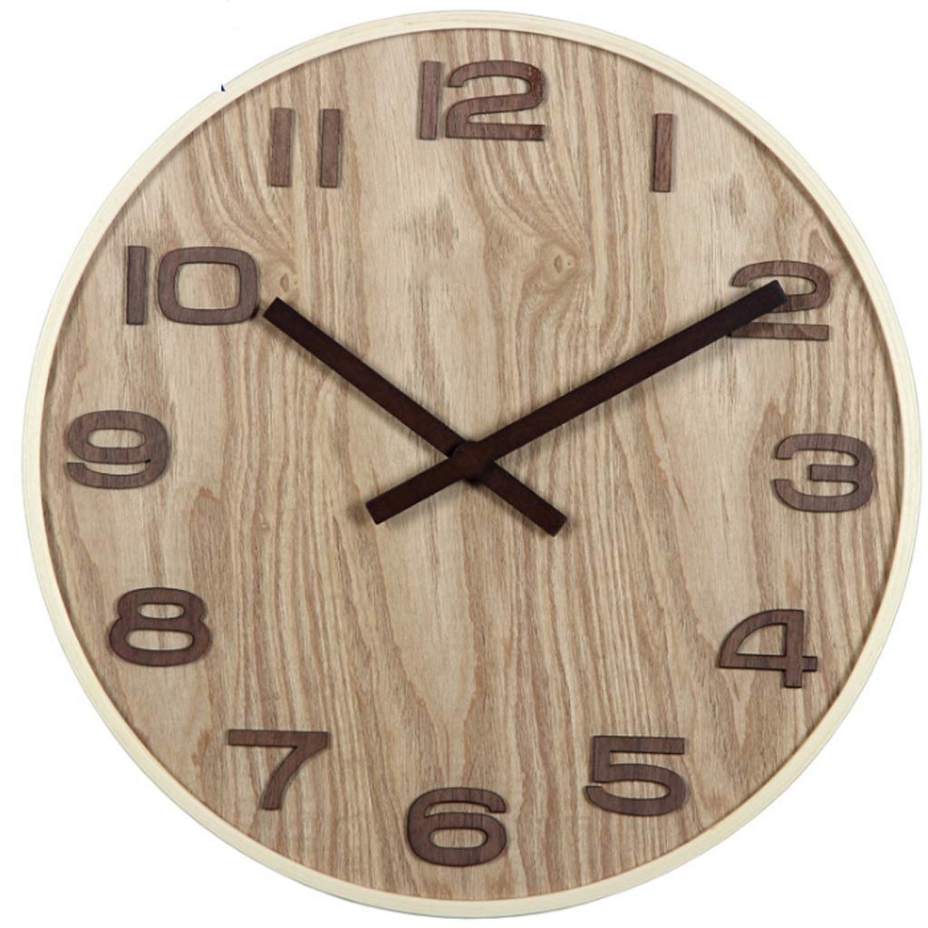Horloge murale pour chambre et bureau garantissant un sommeil calme