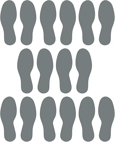 Vista 190 de LiteMark Calcomanías de vinilo duraderas con acabado brillante, tamaño mediano de 9 pulgadas, ideal para suelos, techos, paredes y la mayoría