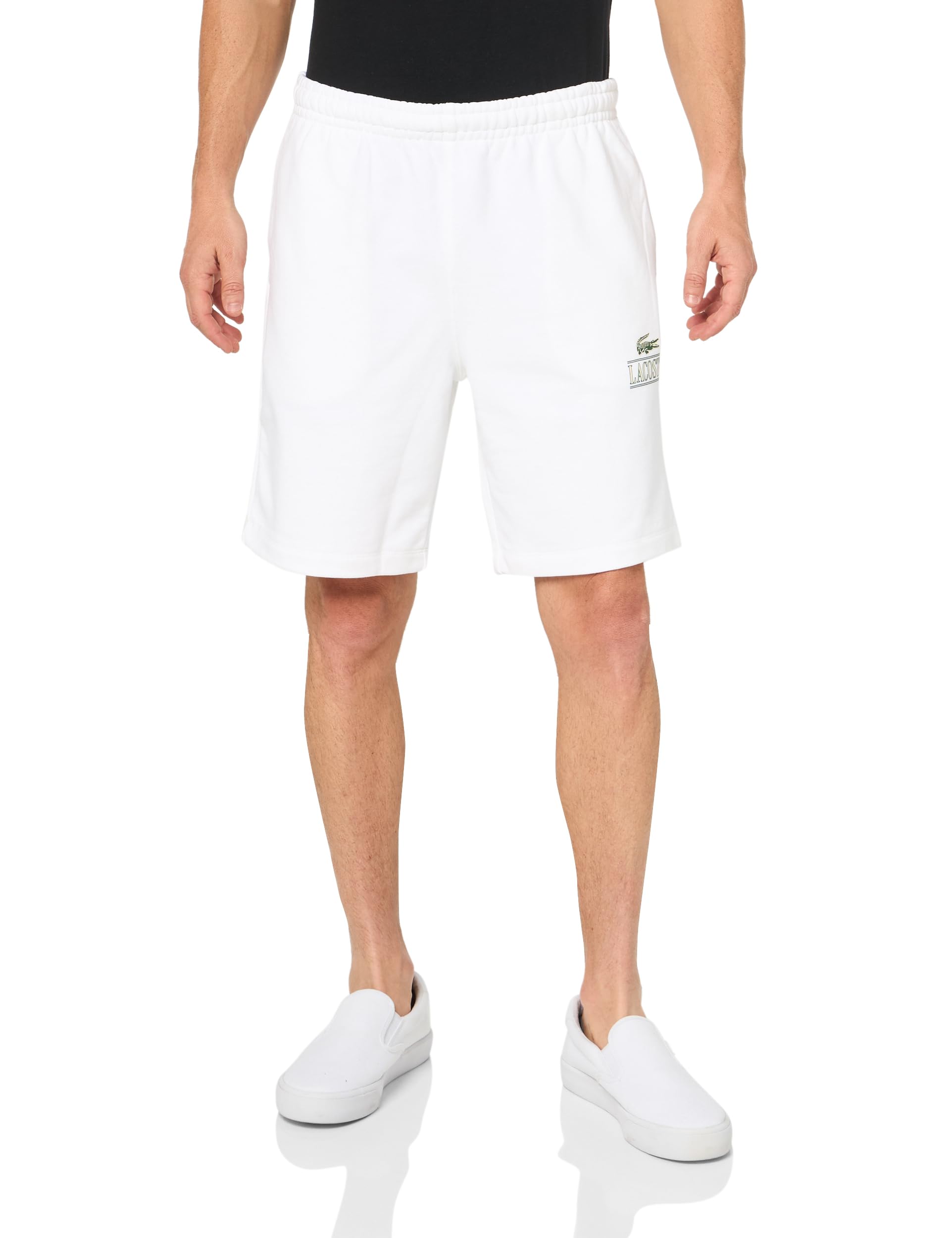 Lacoste Men's Regular Fit Shorts with Adjustable Waist 4"