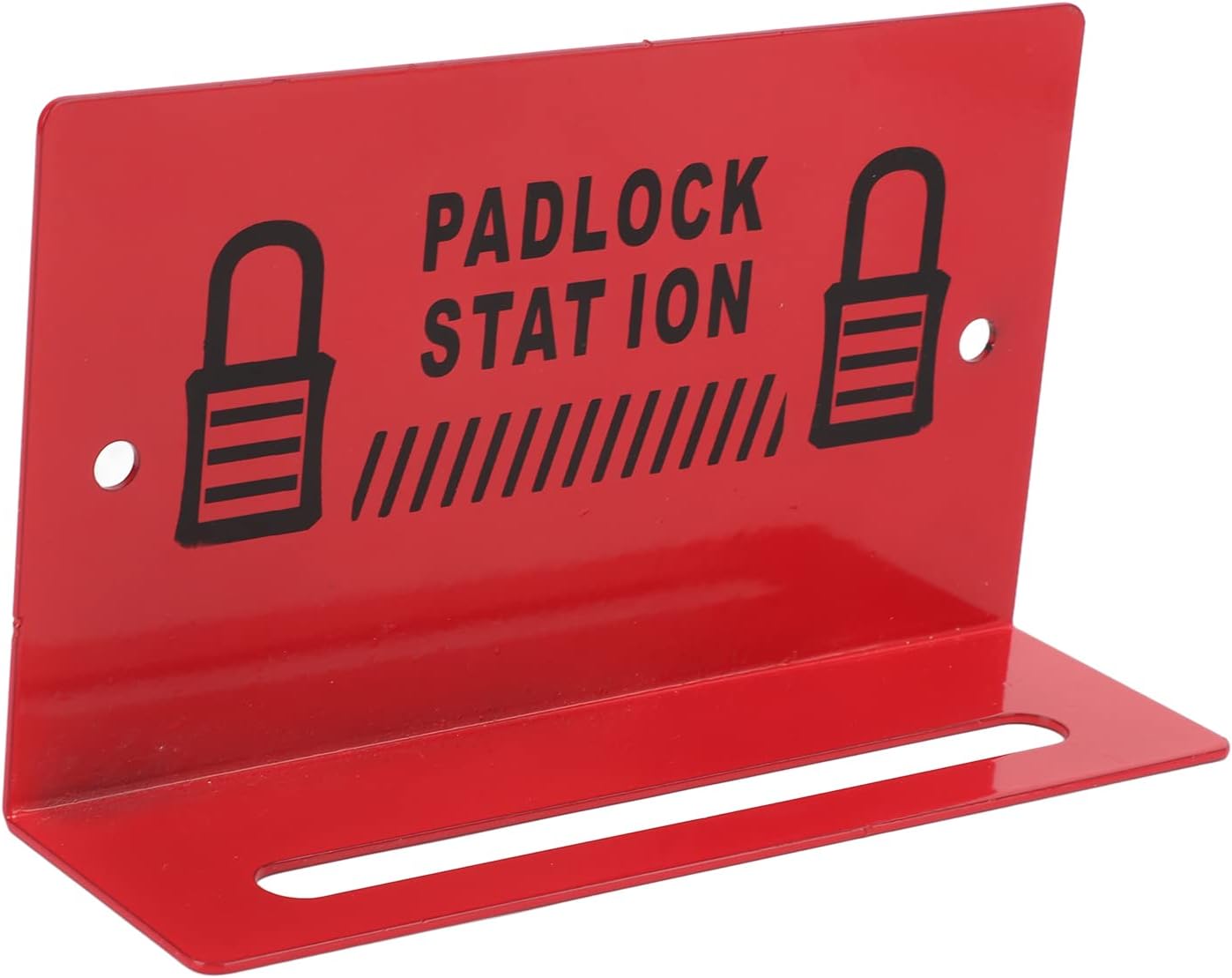 Lockout Tagout Locks Station, Wall Mounted Safety Padlock Rack