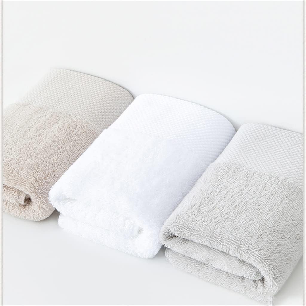 Bath Towel Home Cotton Hotel Stay White Soft and Thick Water Does not Drop Hair