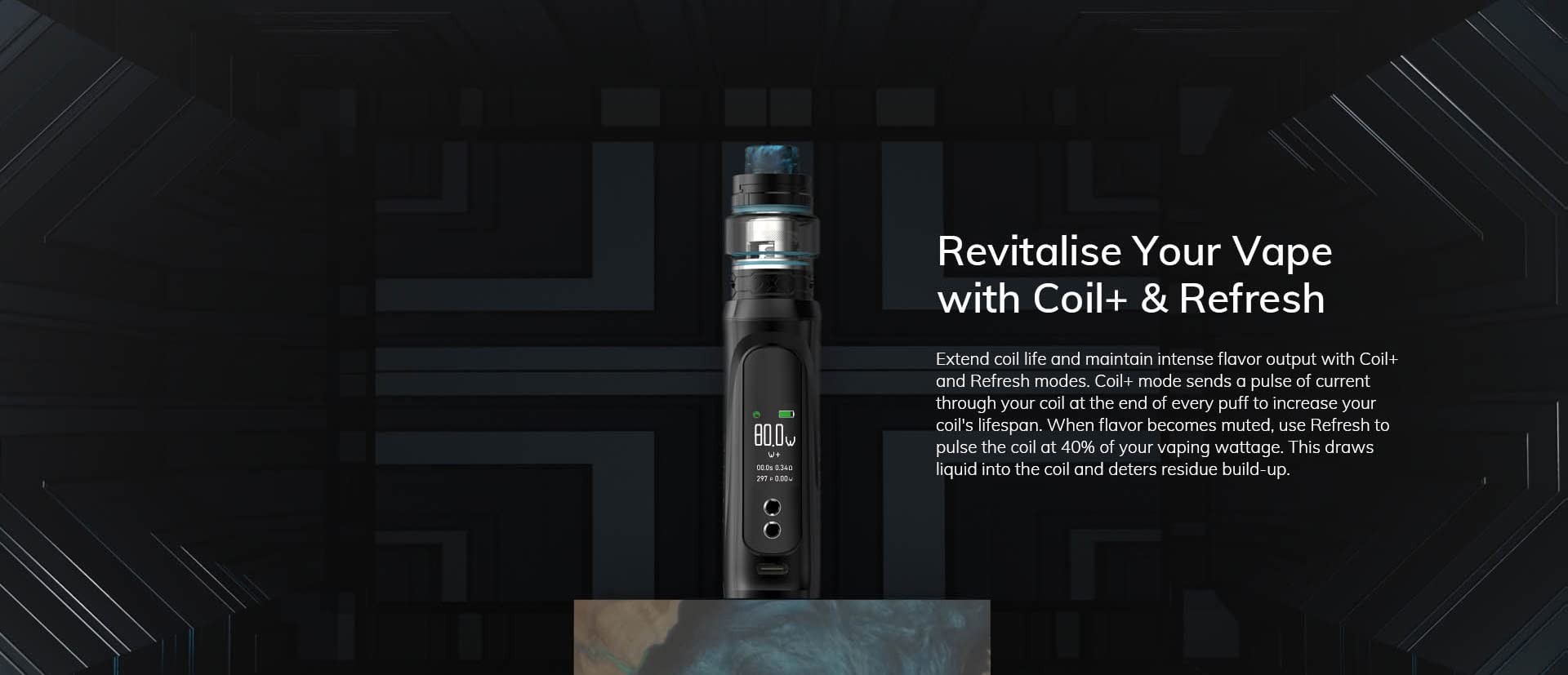 elfbar nachfüll pod läuft aus Innokin Kroma 217 Z Force Kit Cigarrillo electrónico 100W Caja MOD Vape 5ml  Tanque Atomizador Ajuste ZF Z Force Coil Vaporizador (Stealth Black) :  Amazon.es: Electrónica main image 1