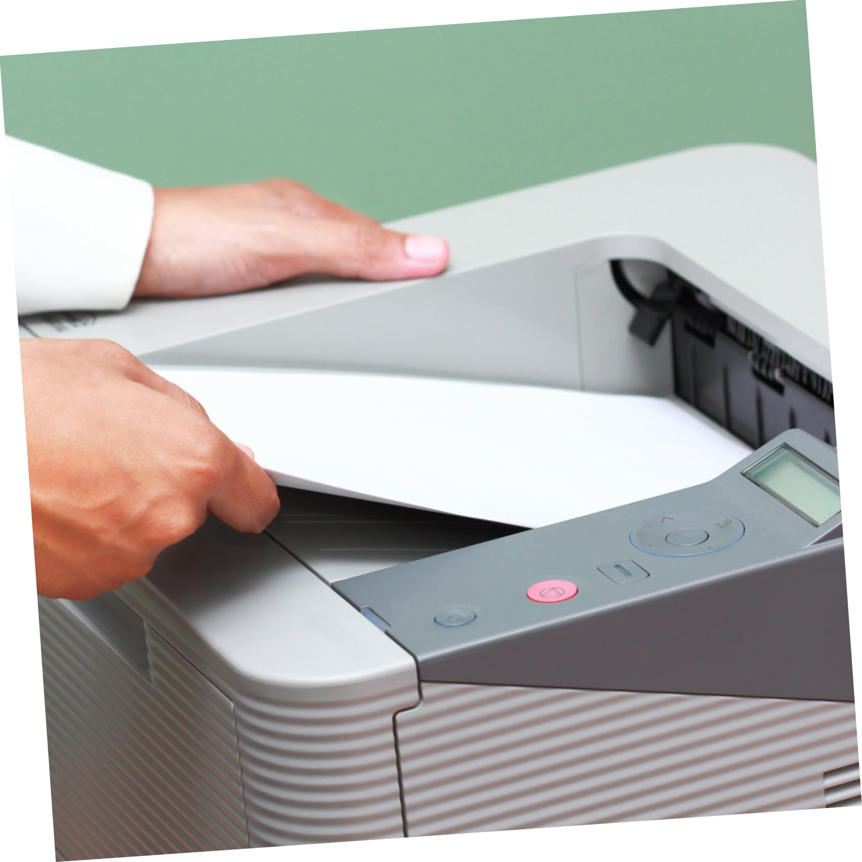 Uonlytech 500fogli Carta Bianca Per Stampante Carta Spessa Multifunzione Per Stampa e Artigianato