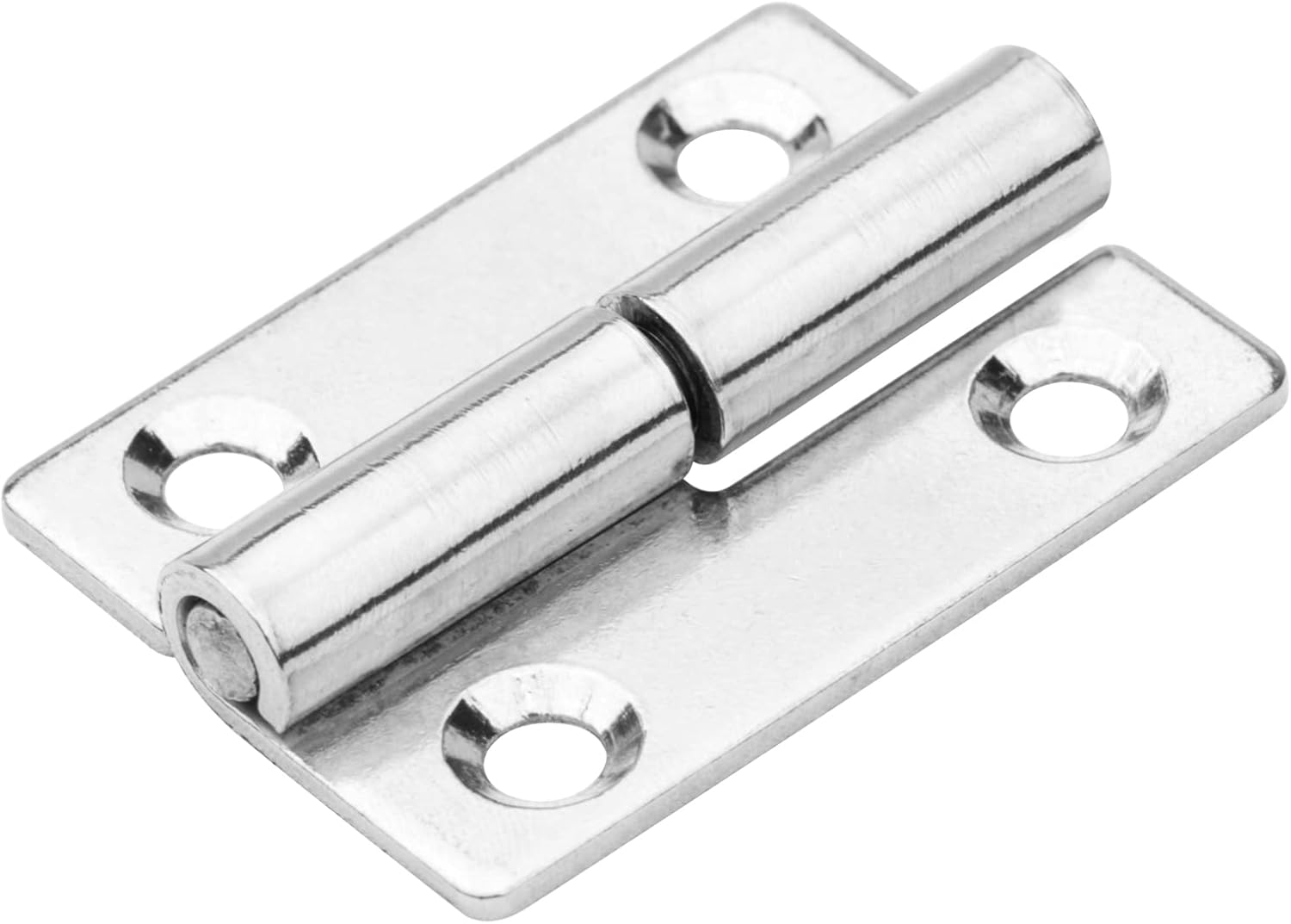 12 Pack H Shaped Lift Off Hinges for Cabinet Door, 2" x 1-3/8", Stainless Steel 304