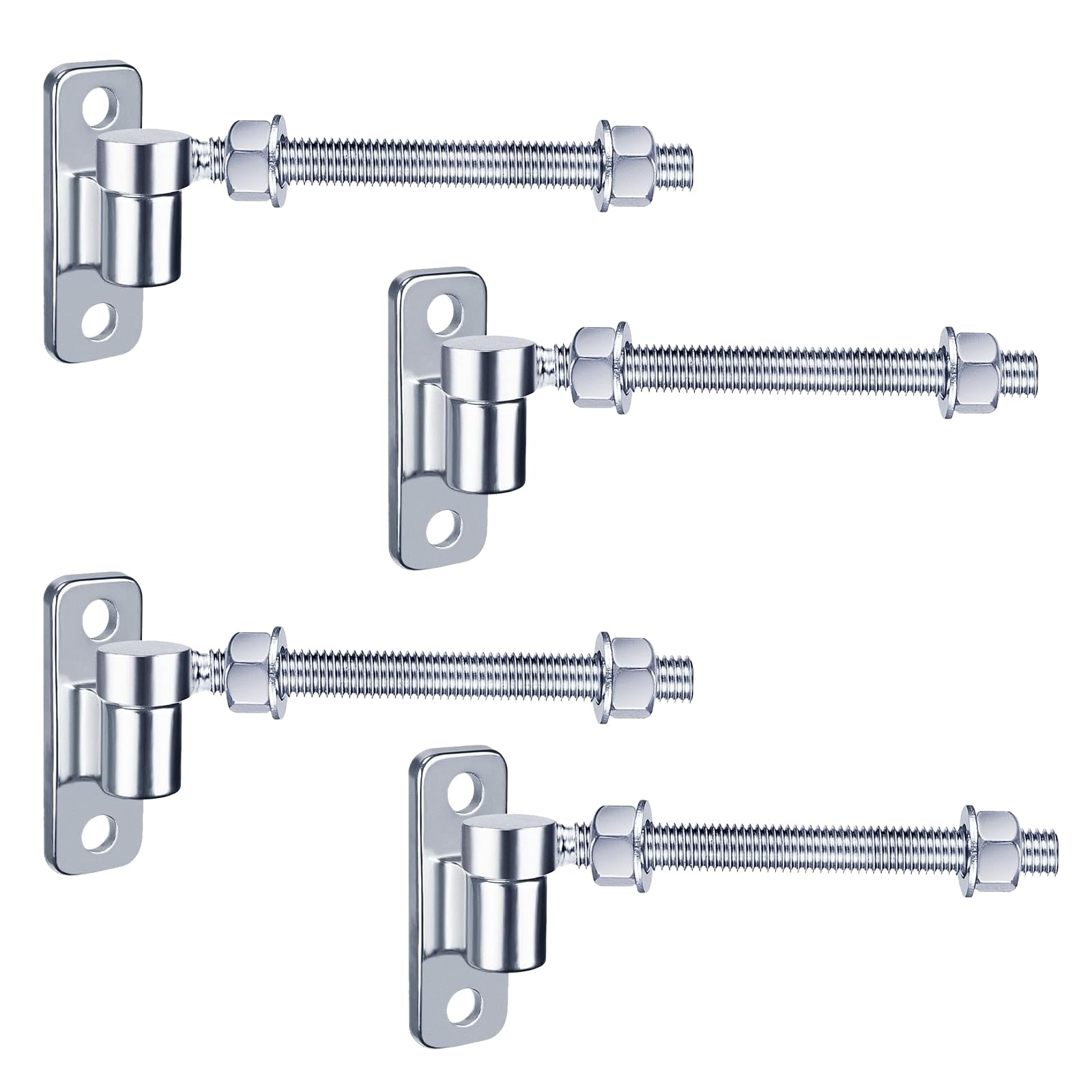 4 szt. Zawiasy drzwiowe, Zawiasy drzwiowe 150 mm M12 J-Bolt, do bram i bram
