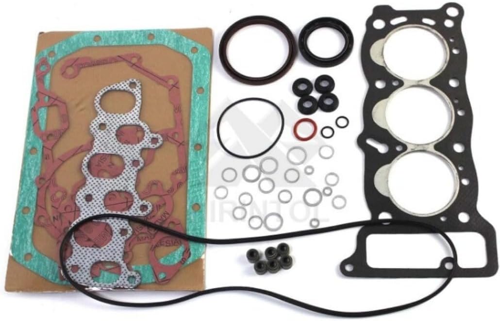 3KC1 3KC1PA 980cc Overhaul Rebuild Kit STD Φ74mm Compatible with Isuzu Compatible with Hitachi EX12 EX15 Excavator Parts